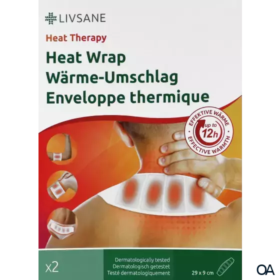 LIVSANE Wärme-Umschlag 29 x 9 cm