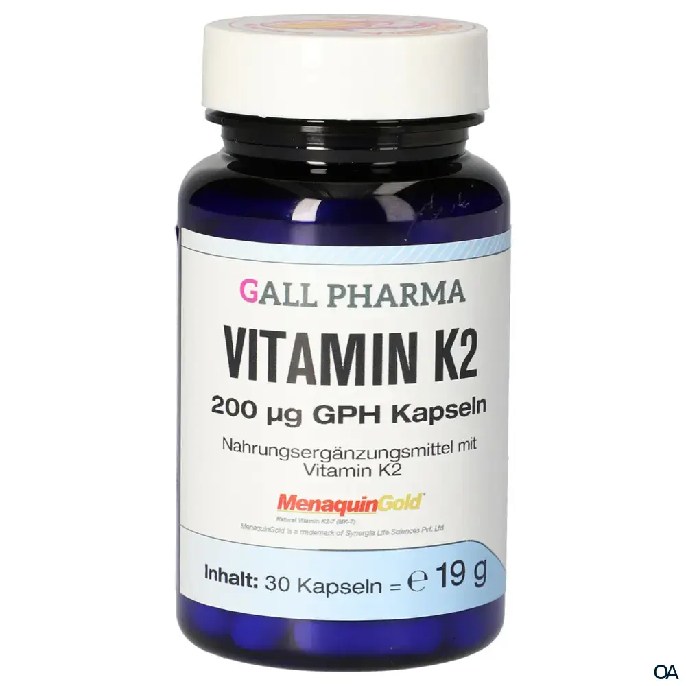 Gall Pharma Vitamin K2 200 mcg Kapseln