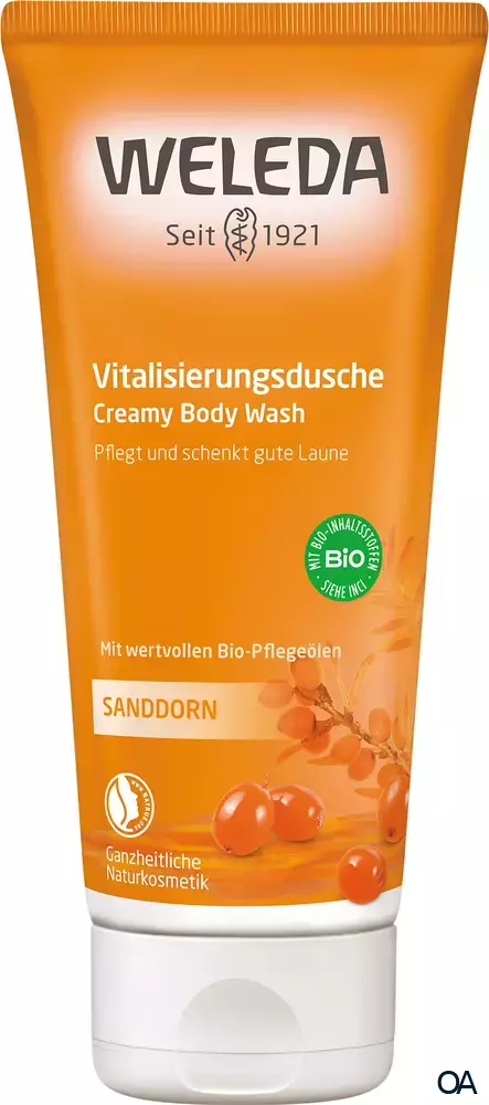 Weleda Vitality – Vitalisierungs­dusche Sanddorn