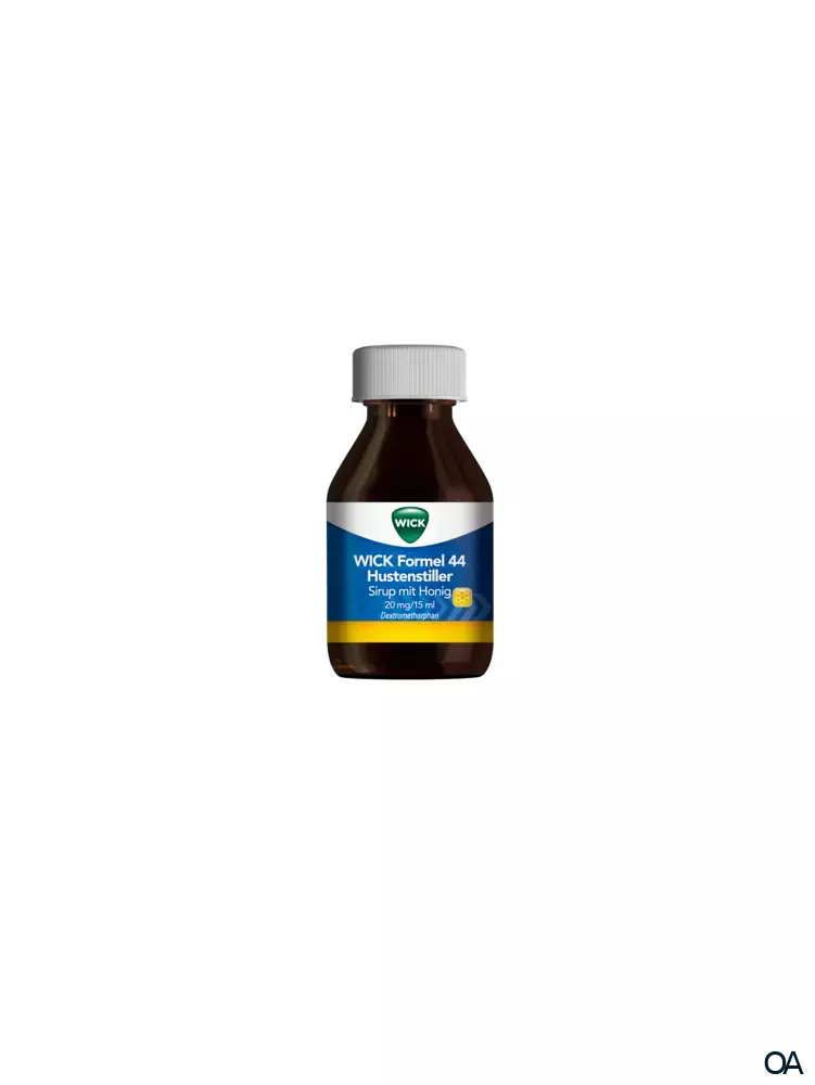 WICK Formel 44 Hustenstiller-Sirup mit Honig