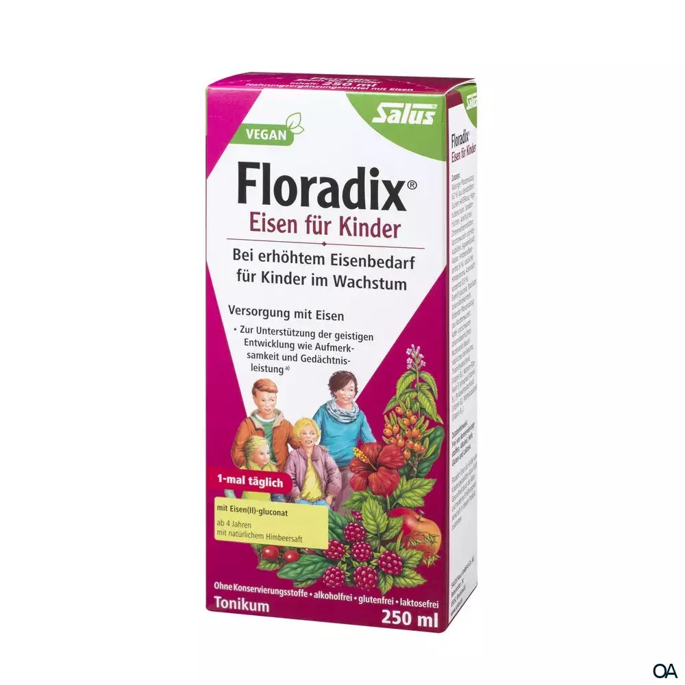 Salus® Floradix® Eisen für Kinder Tonikum