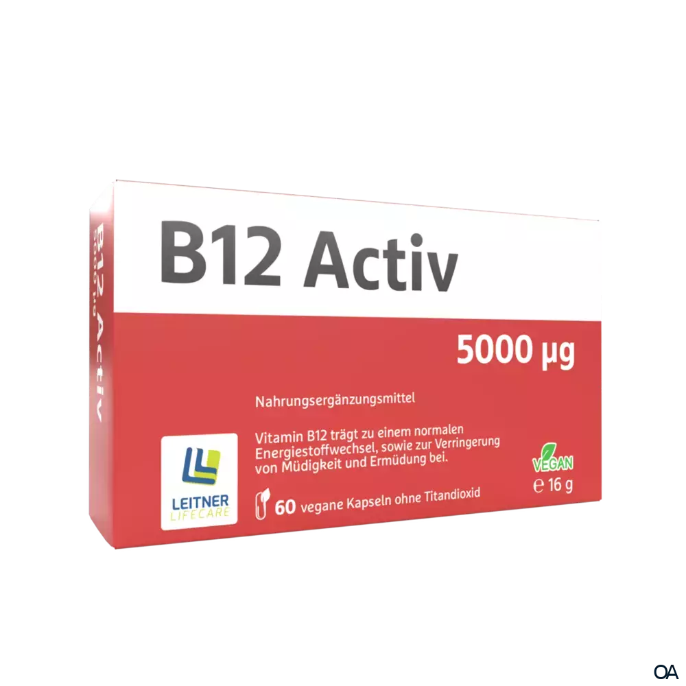 LEITNER Lifecare B12 Activ 5000 mcg Kapseln