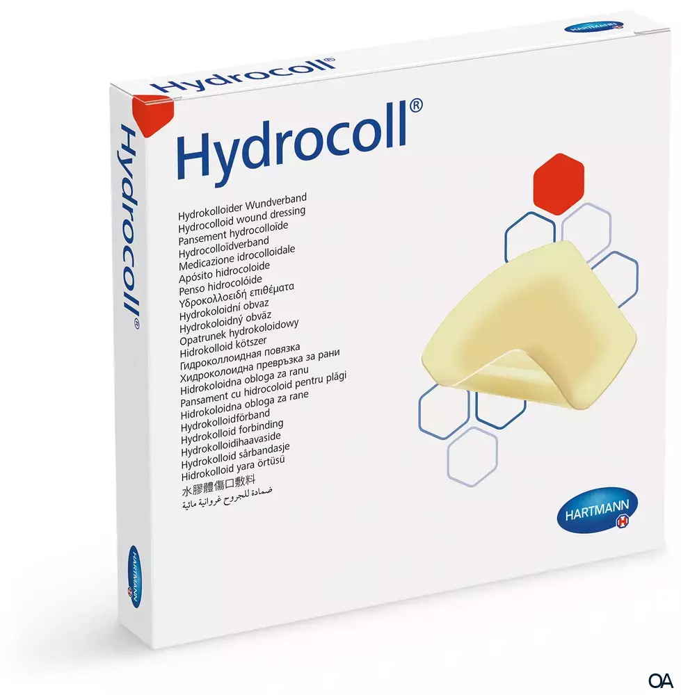 Hydrocoll® Hydrokolloider Wundverband steril, 7,5 x 7,5 cm