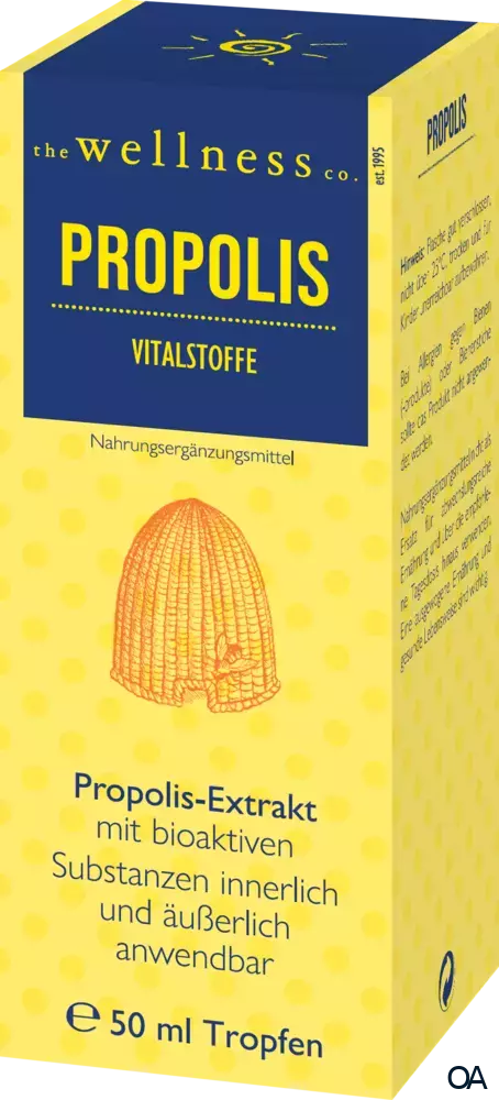 Wellness PROPOLIS mit BIOAKTIVEN BIENENSTOFFEN Tropfen