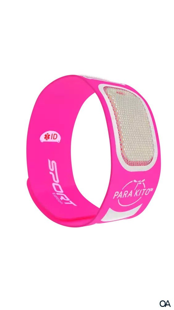 parakito Mückenschutz Armband für Erwachsene - Sport Edition