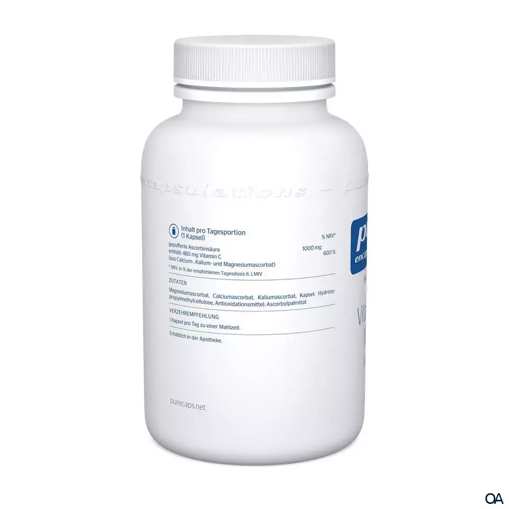 pure encapsulations® Vitamin C 1000 gepuffert Kapseln