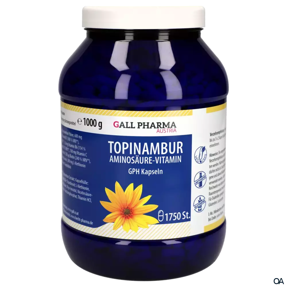 Gall Pharma Topinambur Aminosäure Vitamin Kapseln