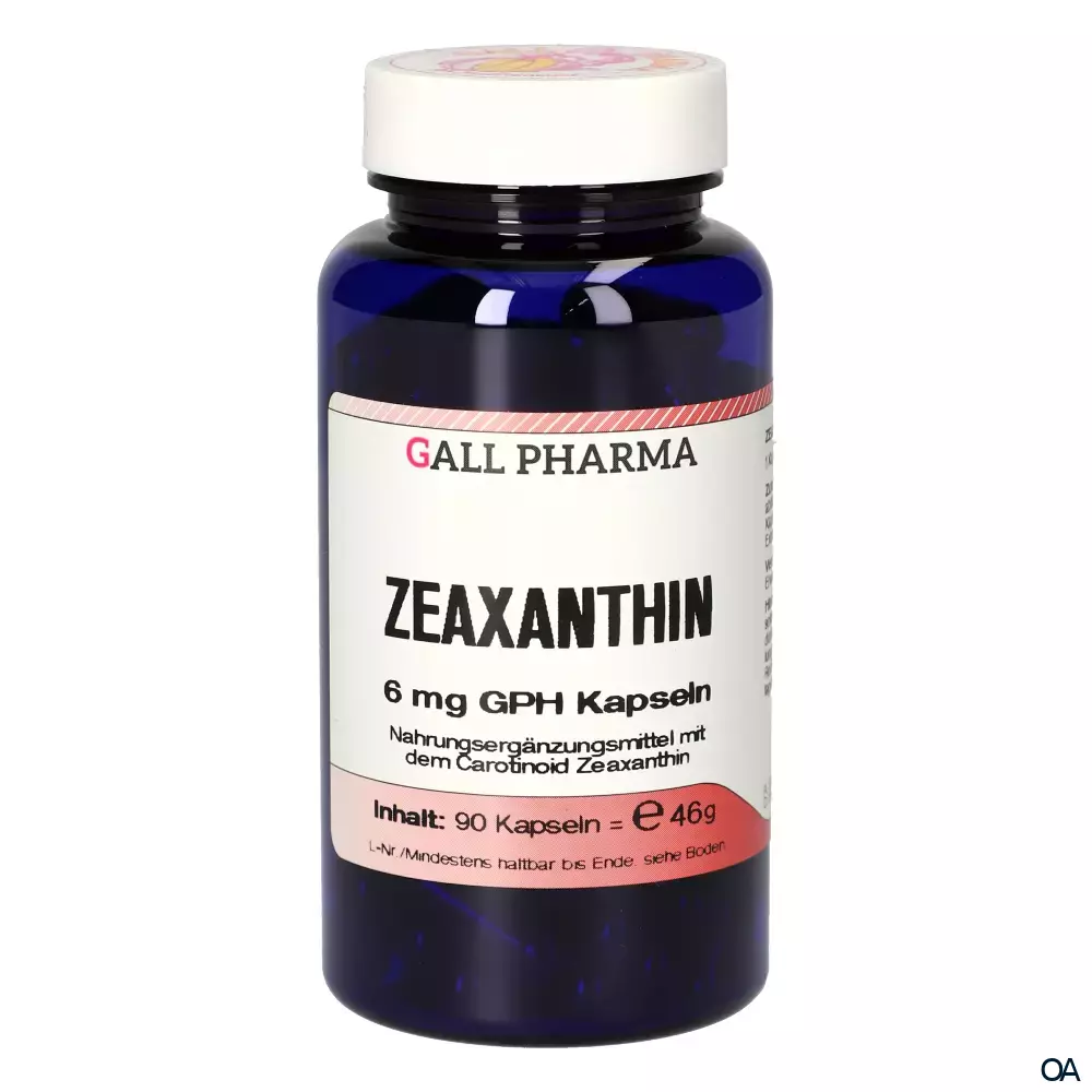 Gall Pharma Zeaxanthin 6 mg Kapseln