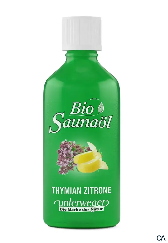 Unterweger Bio Saunaöl Thymian Zitrone