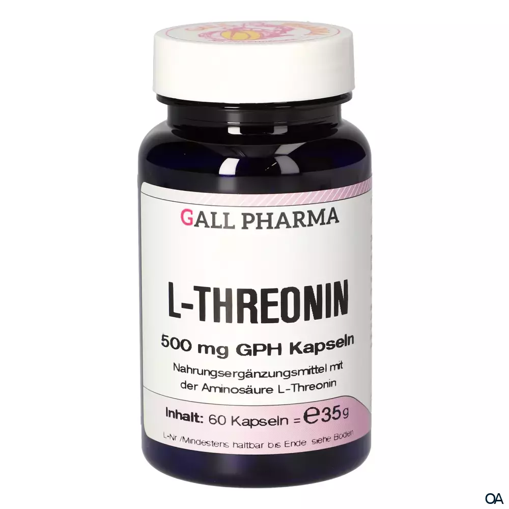 Gall Pharma L-Threonin 500 mg Kapseln