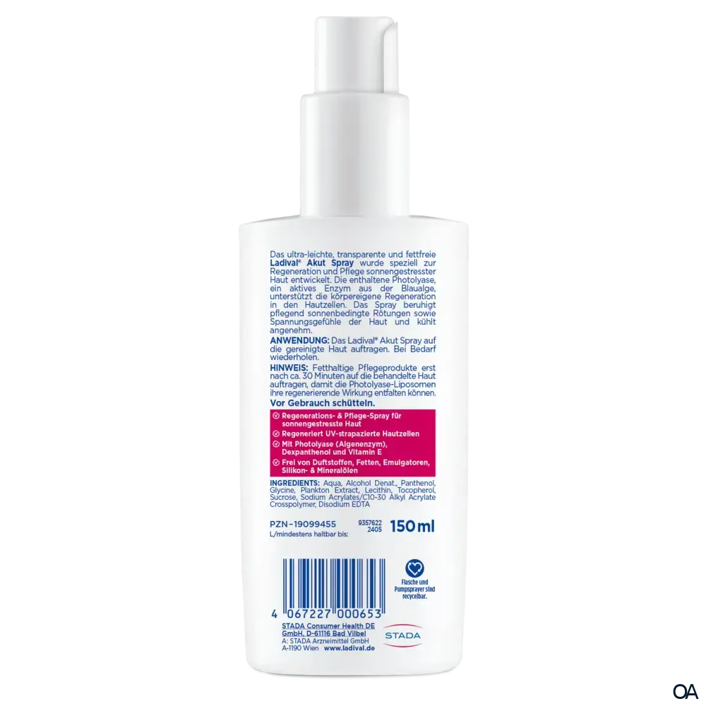 Ladival® Sonnengestresste Haut Akut Spray