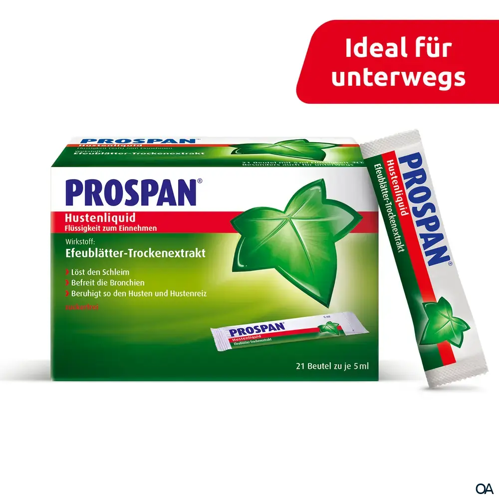 Prospan® Husten Liquid Beutel 5 ml – Flüssigkeit zum Einnehmen