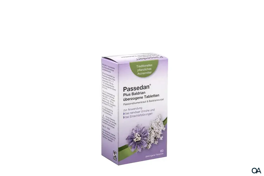 Passedan® Plus Baldrian Tabletten: Pflanzliche Hilfe für gesunden Schlaf