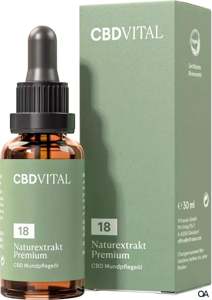 CBD VITAL Naturextrakt Premium Öl 18%