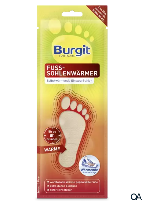 Burgit Footcare Fuss-Sohlenwärmer
