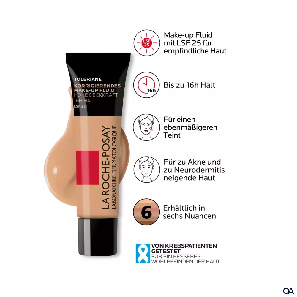 La Roche Posay Toleriane Make-up Fluid Ivoire Nr. 10