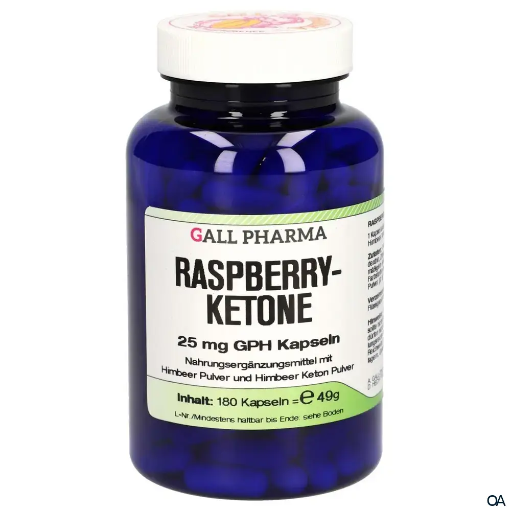 Gall Pharma Raspberryketone 25 mg Kapseln
