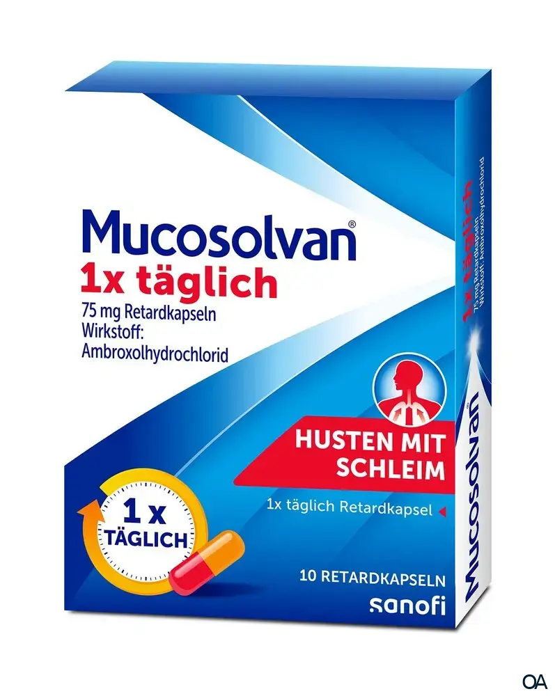 Mucosolvan® 1x täglich 75 mg Retardkapseln