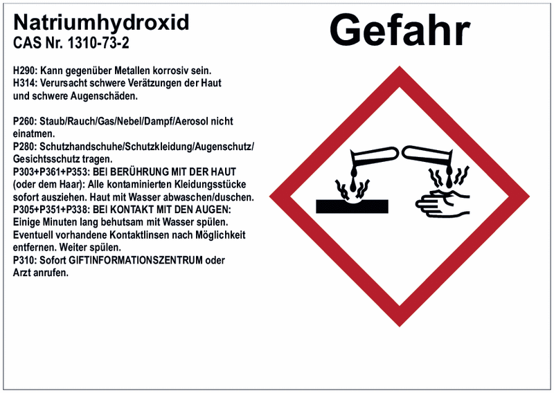 Natriumhydroxid - NaOH technisch