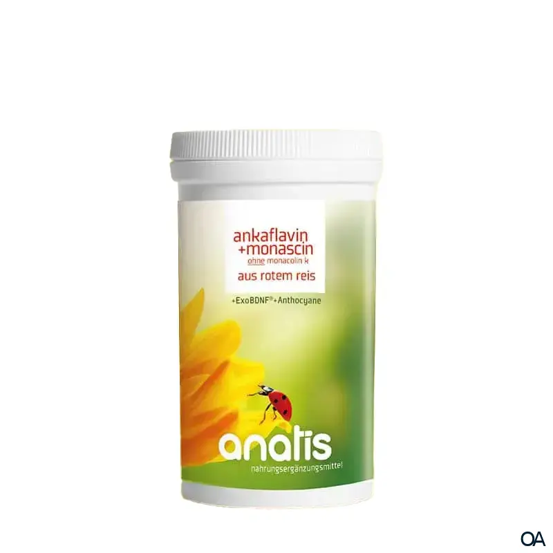 anatis Ankaflavin+Monascin aus rotem Reis +ExoBDNF® Kapseln