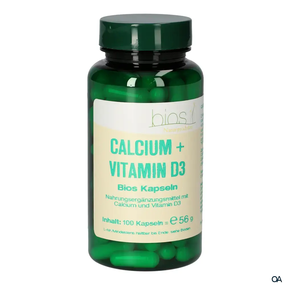 Bios Calcium + Vitamin D3 Kapseln