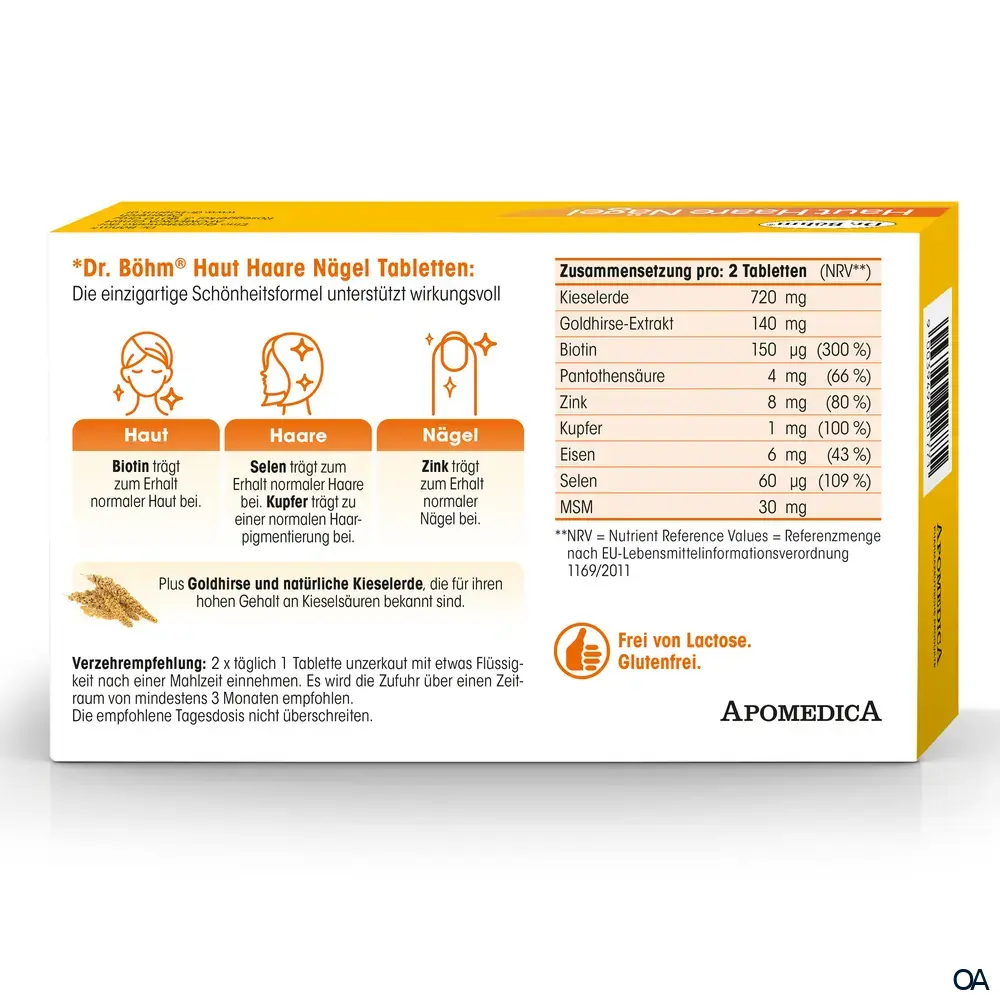 Dr. Böhm® Haut Haare Nägel Tabletten
