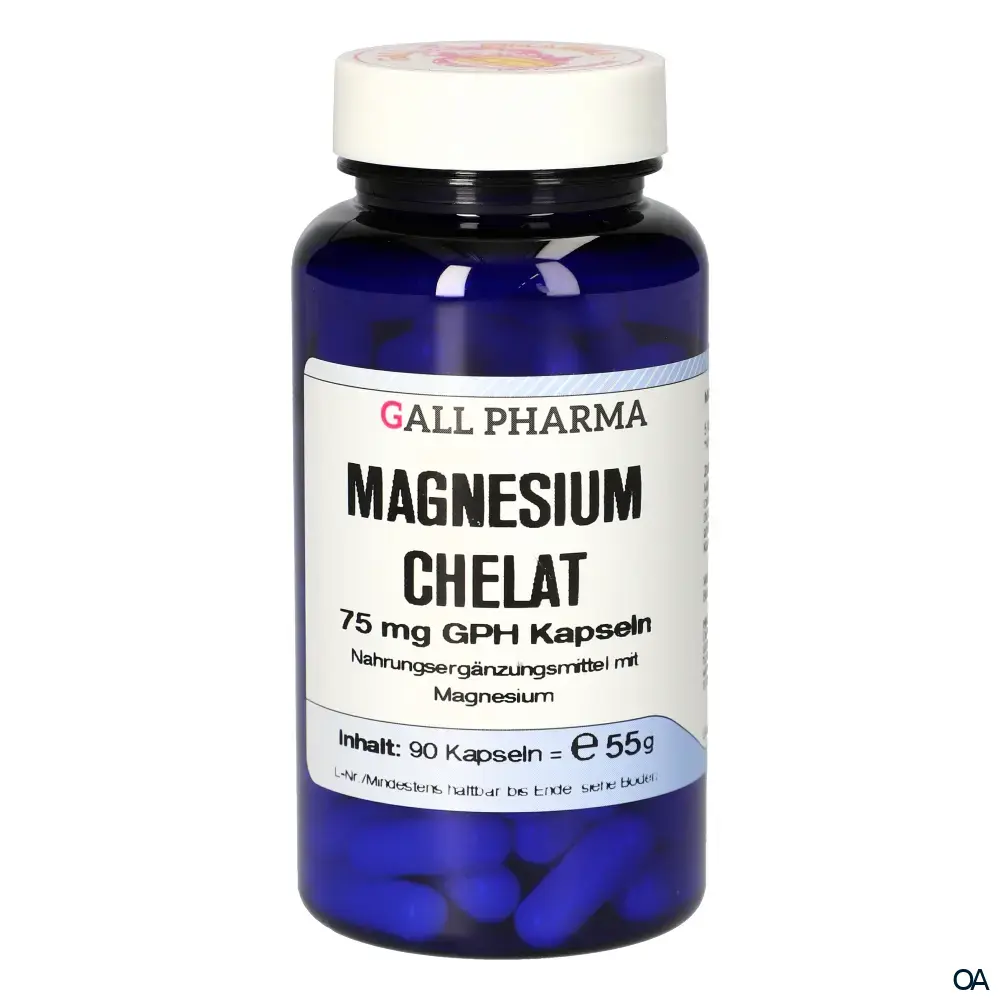 Gall Pharma Magnesium Chelat 75 mg Kapseln