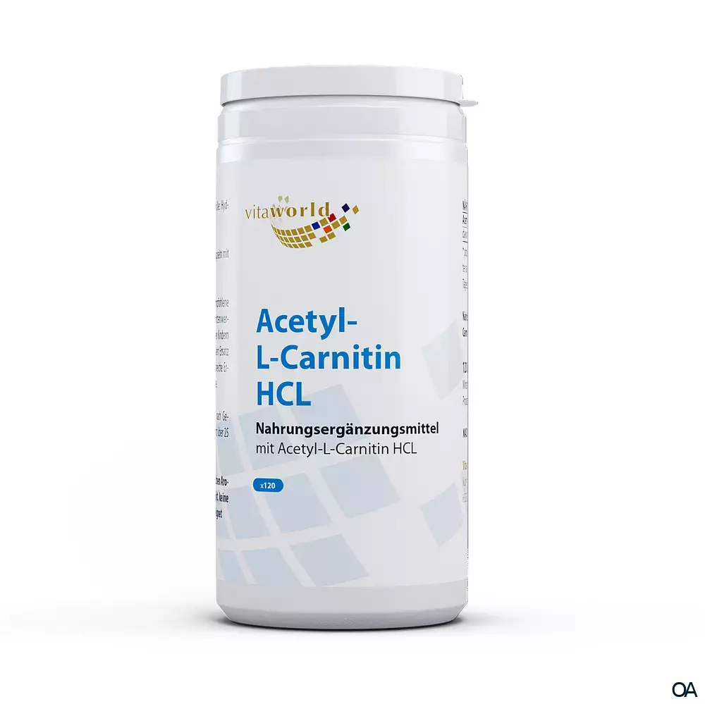 Vitaworld Acetyl-L-Carnitin HCL Kapseln