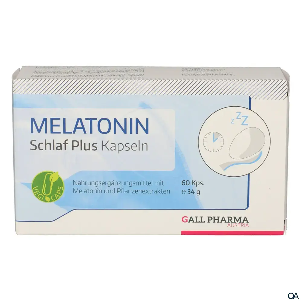 Gall Pharma Melatonin Schlaf Plus Kapseln