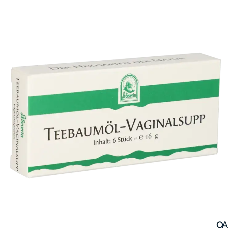 Pater Severin Teebaumöl Vaginalsuppositorien