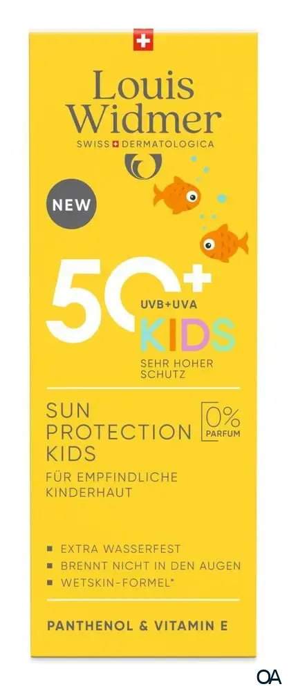 Louis Widmer suncare Sun Protection Kids 50+ Lotion - ohne Parfum