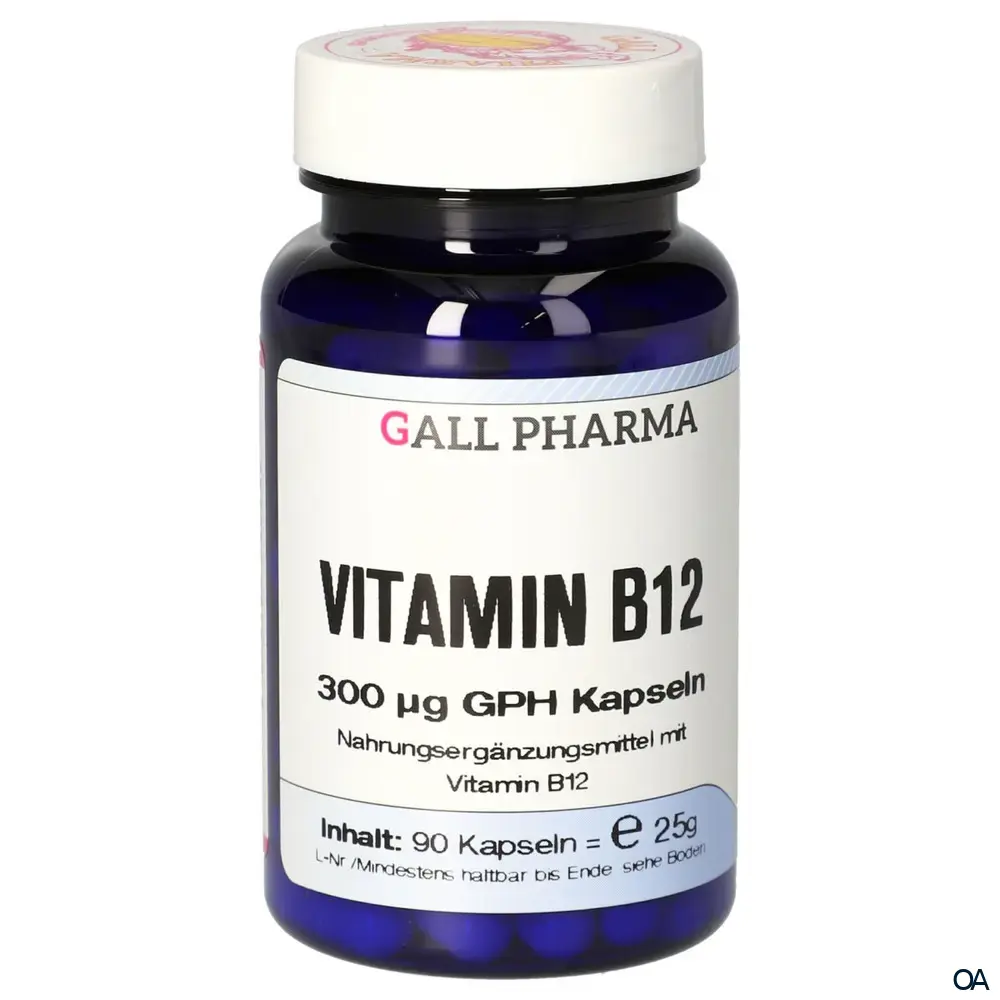 Gall Pharma Vitamin B12 300 mcg Kapseln