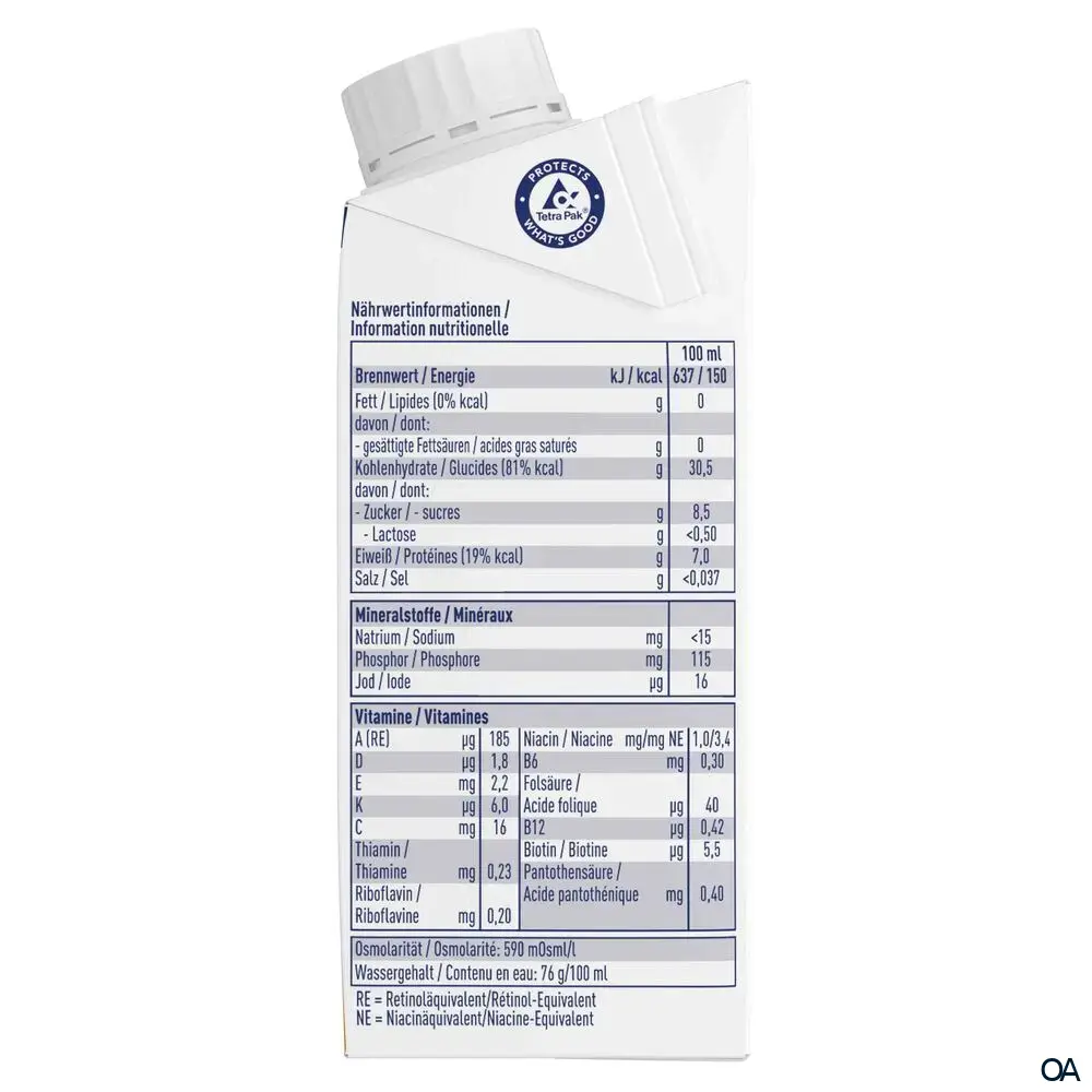 Resource® ULTRA fruit Orange Trinknahrung 200 ml