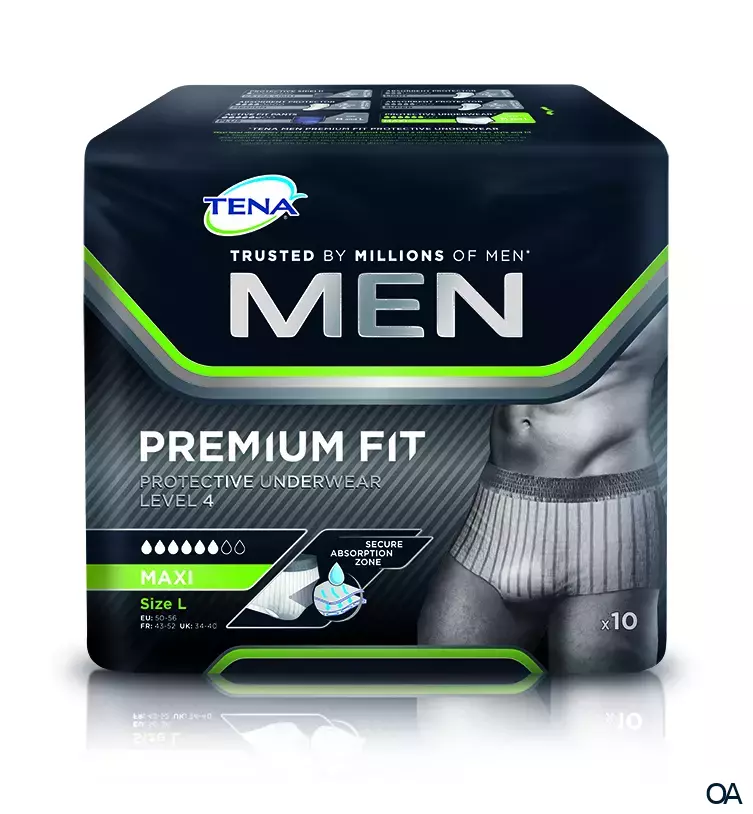 TENA MEN Premium Fit Protective Underwear Größe L