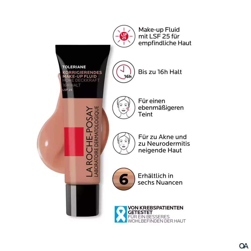 La Roche Posay Toleriane Make-up Fluid Clair Nr. 11