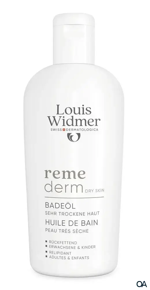 Louis Widmer remederm Dry Skin Badeöl - leicht parfümiert