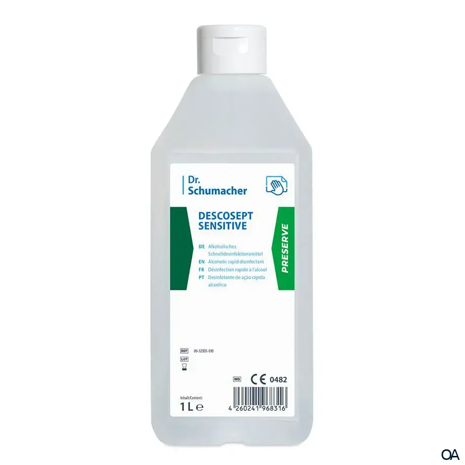 Dr. Schumacher Descosept Sensitive - Alkoholisches Schnelldesinfektionsmittel