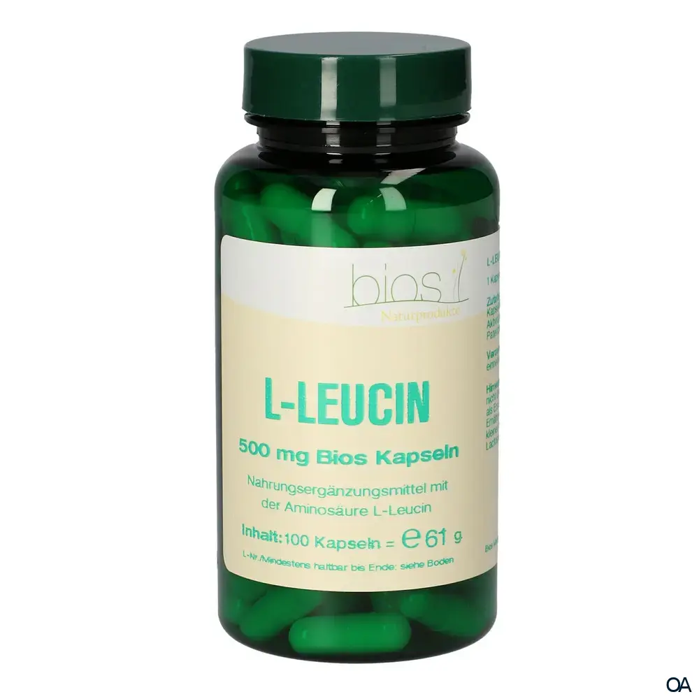 Bios L-Leucin 500 mg Kapseln