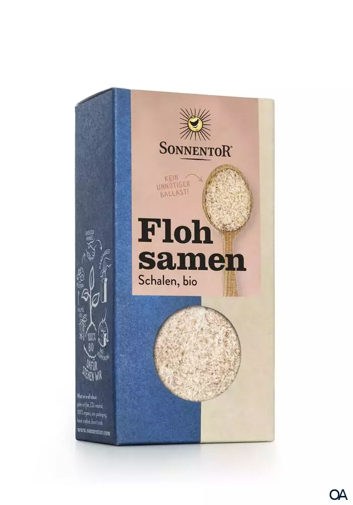 Sonnentor Flohsamenschalen, bio
