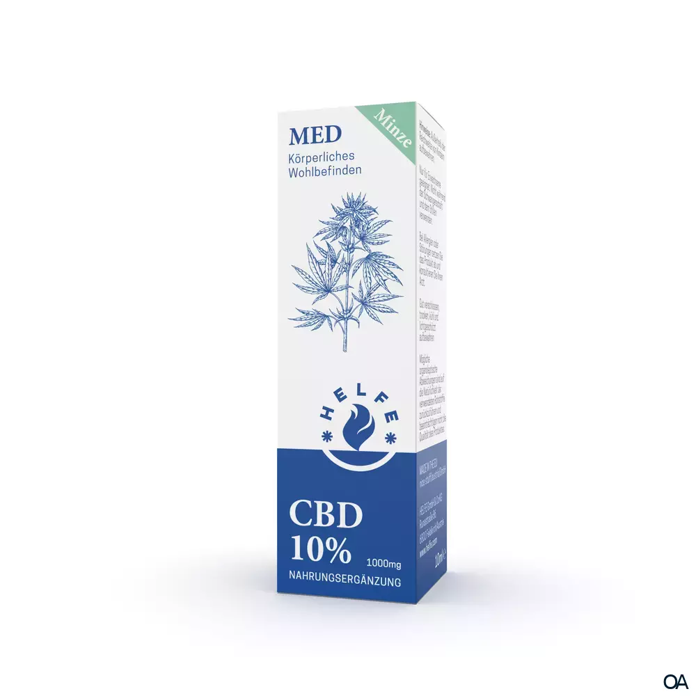 HELFE CBD-Öl 10% mit Minze