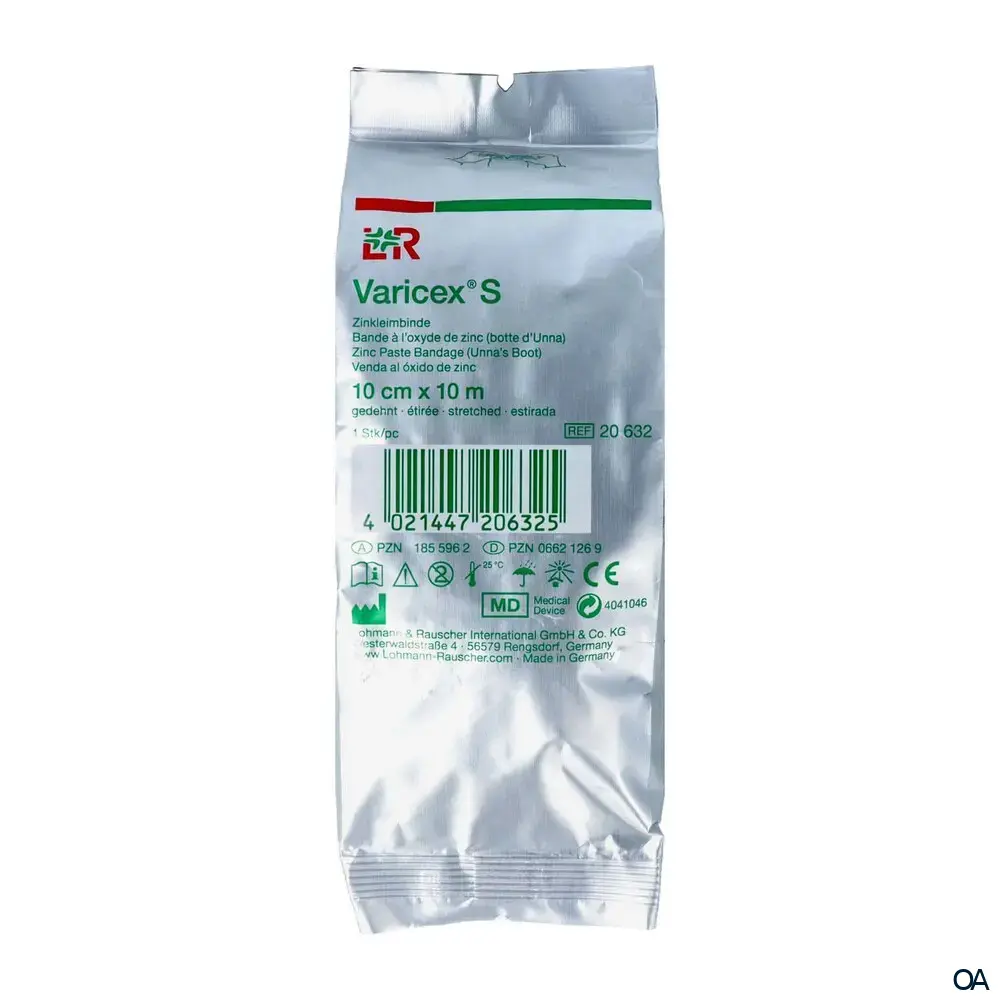 Varicex® S Zinkleimbinde 10 cm x 10 m