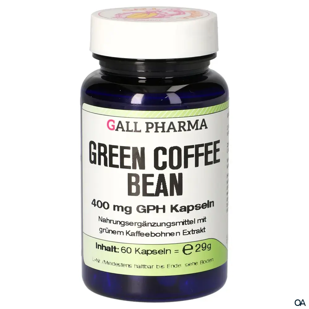 Gall Pharma Green Coffee Bean 400 mg Kapseln