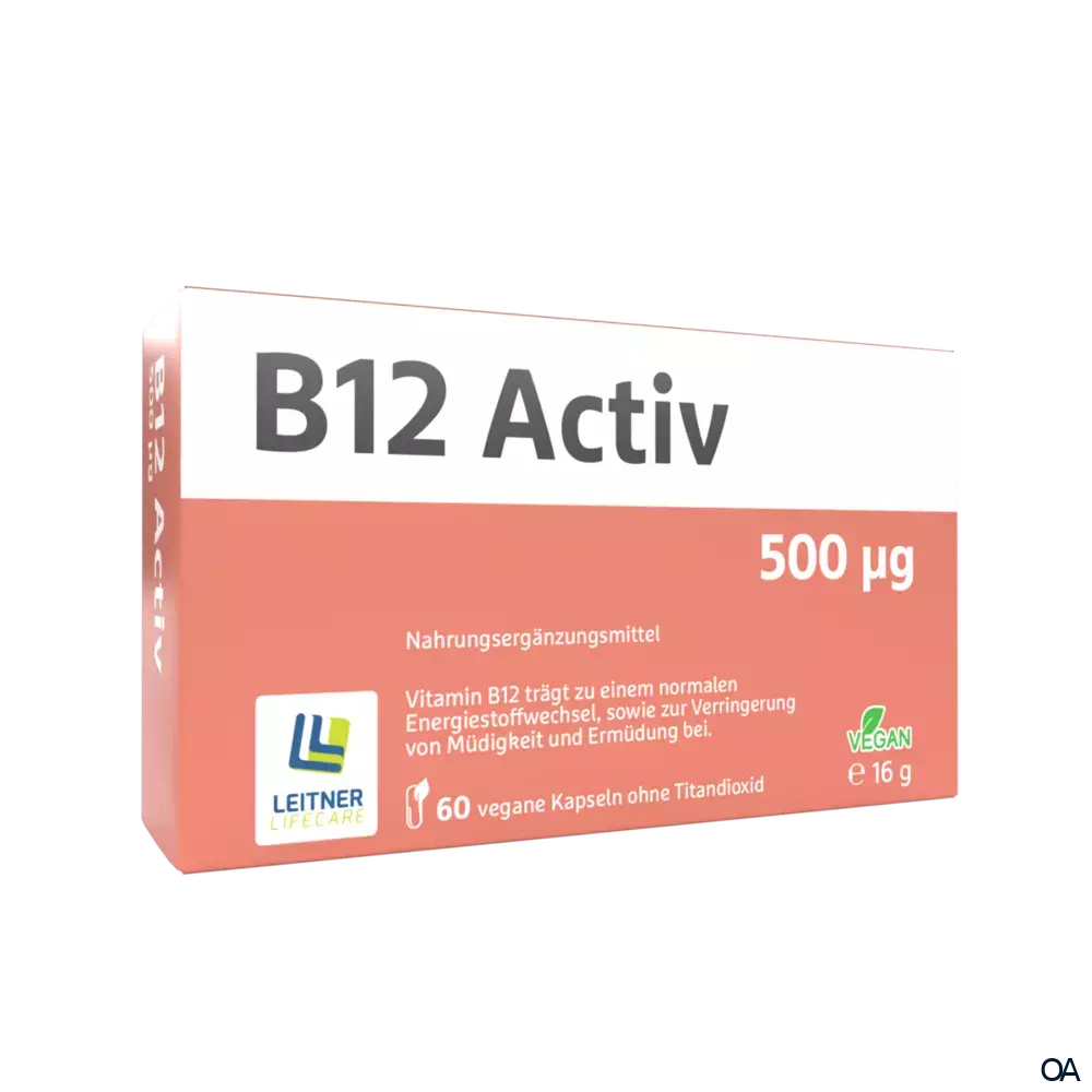 LEITNER Lifecare B12 Activ 500 mcg Kapseln
