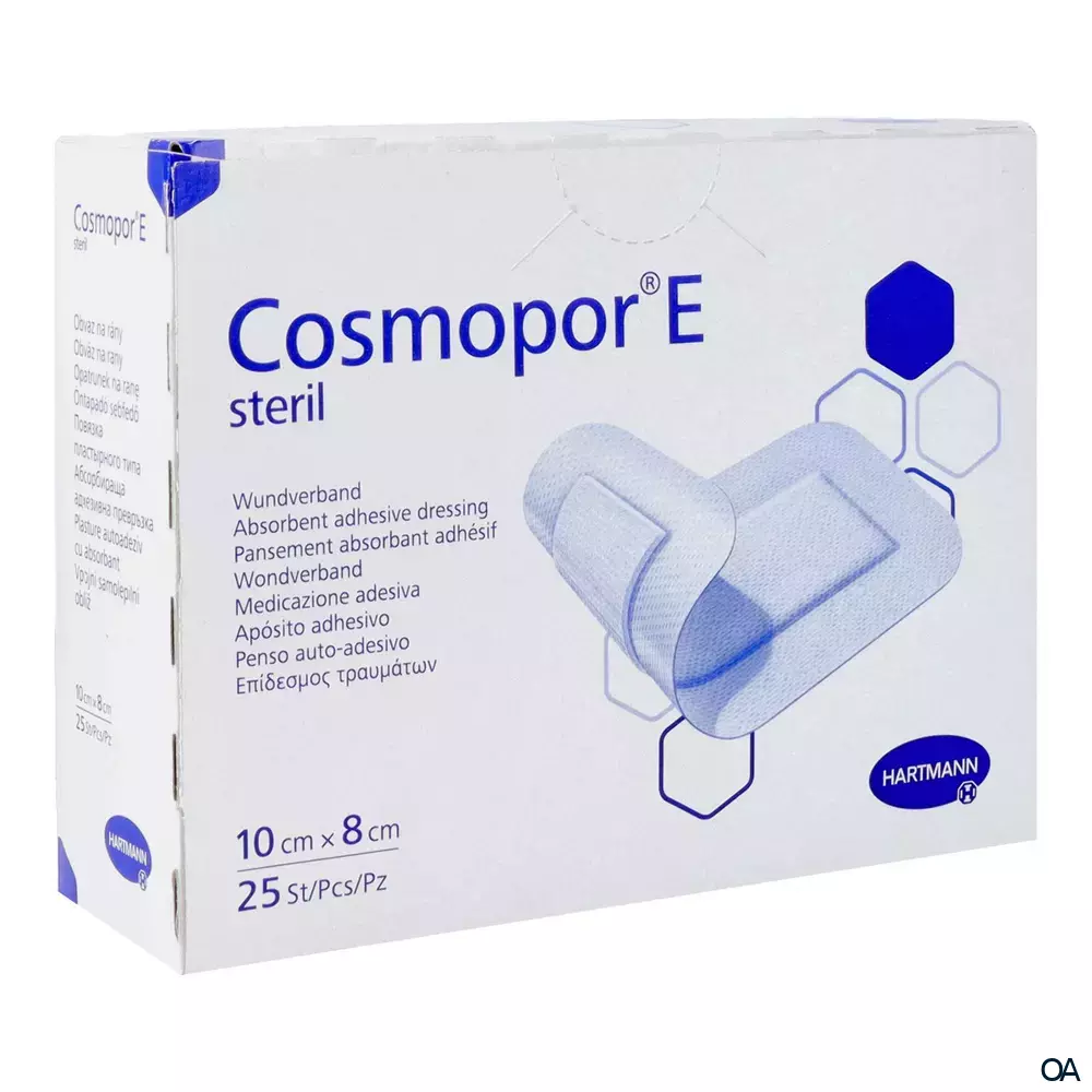 Cosmopor® E selbstklebender Wundverband steril, 8 x 10 cm