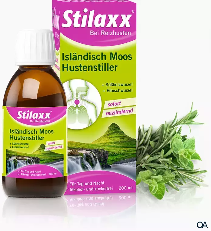 Stilaxx® Hustenstiller für Erwachsene Stilaxx® Hustenstiller für Erwachsene