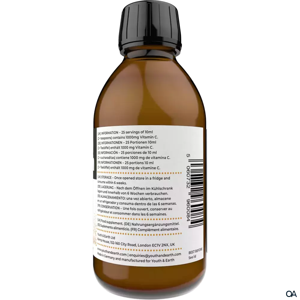Youth & Earth Liposomales Vitamin C flüssig 1000 mg