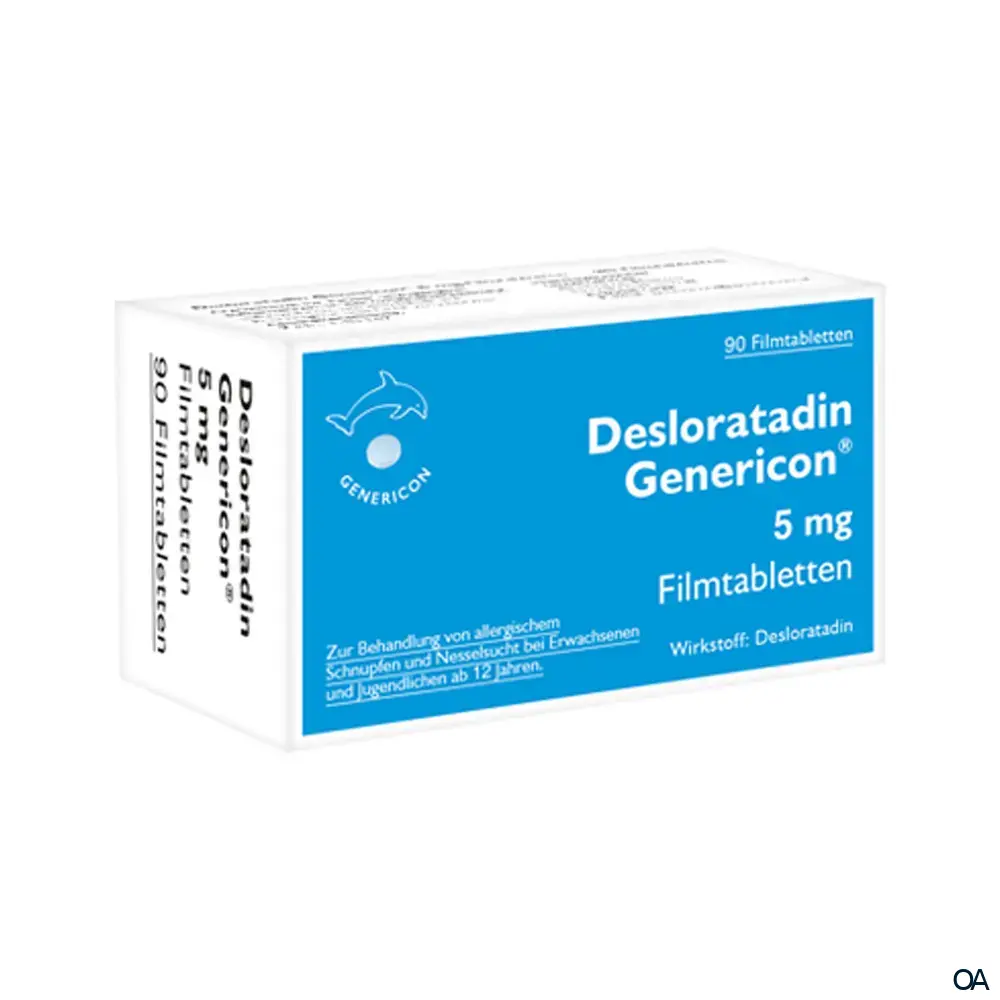 Desloratadin Genericon® 5 mg Filmtabletten