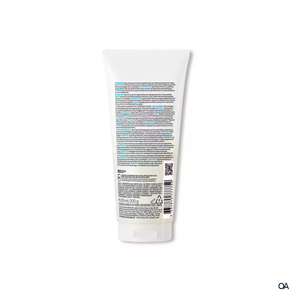 La Roche-Posay Effaclar H Iso-Biome Reinigungscreme