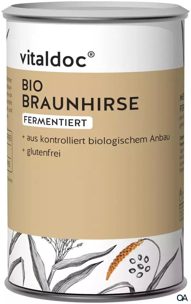 vitaldoc® BIO Braunhirse, fermentiert