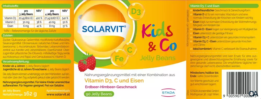 SOLARVIT® Kids & Co Jelly Beans
